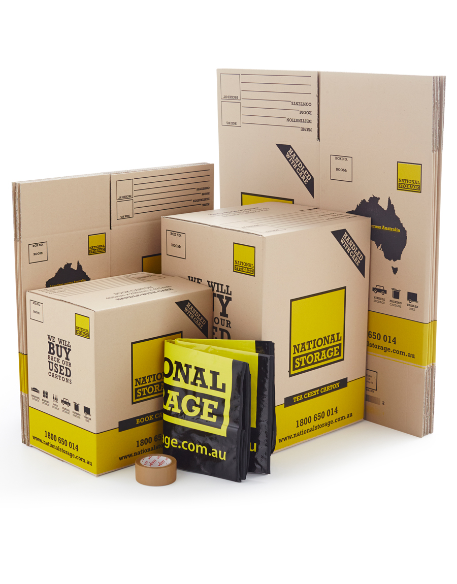 Shop Moving Boxes & Packing Supplies - National Storage Australia