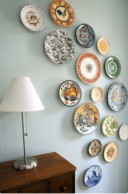 Decorative Plates on Wall