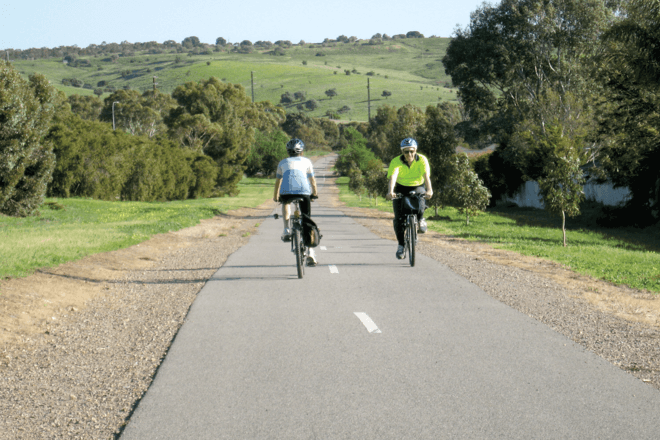 Coast to Vines Rail Trail Adelaide