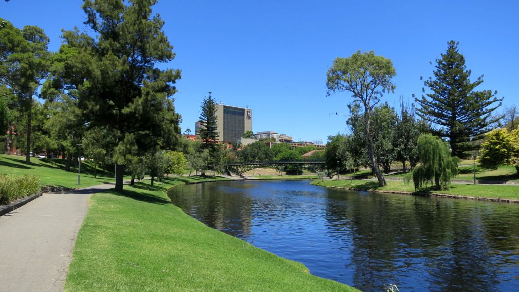 River Torren Linear Park bike track Adelaide