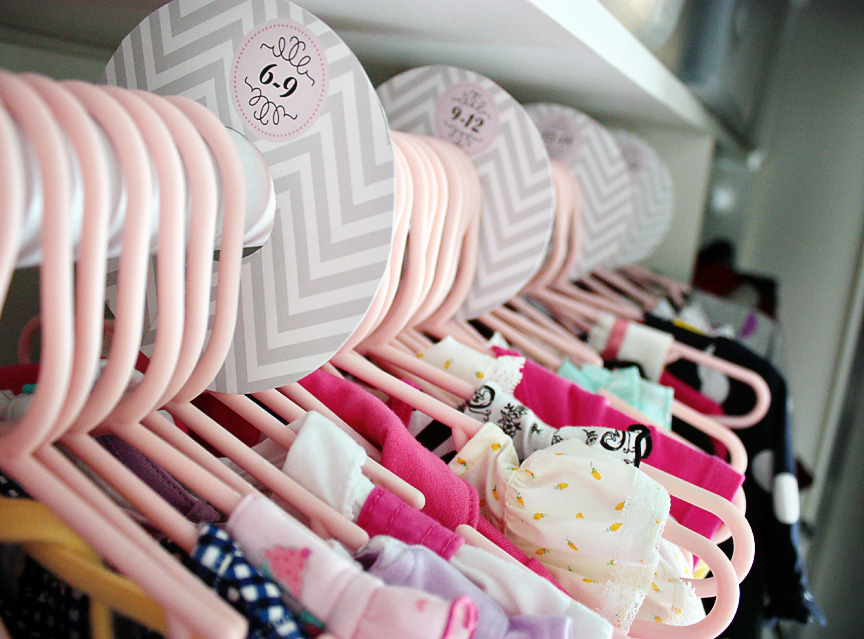 Baby wardrobe dividers