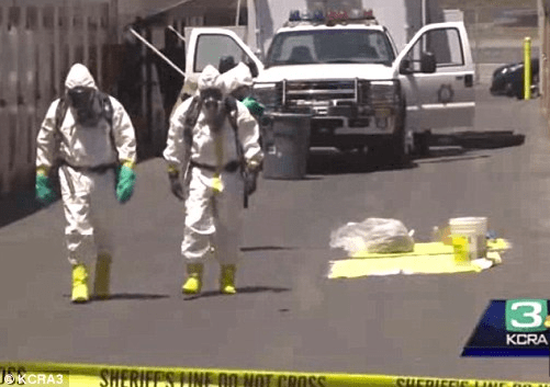 Meth lab found in storage unit auction