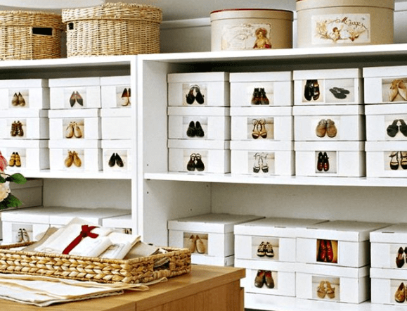 Shoe storage idea shoe box storage